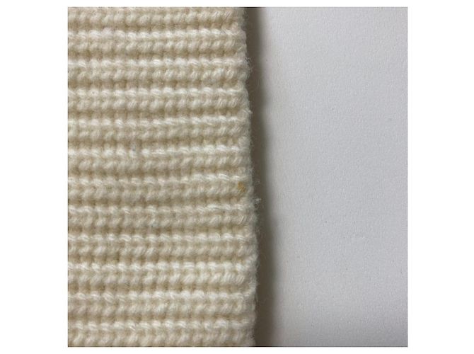 Autre Marque GALLARDAGALANTE Cashmere Blend Wool Short Turtleneck Pullover White - view 6