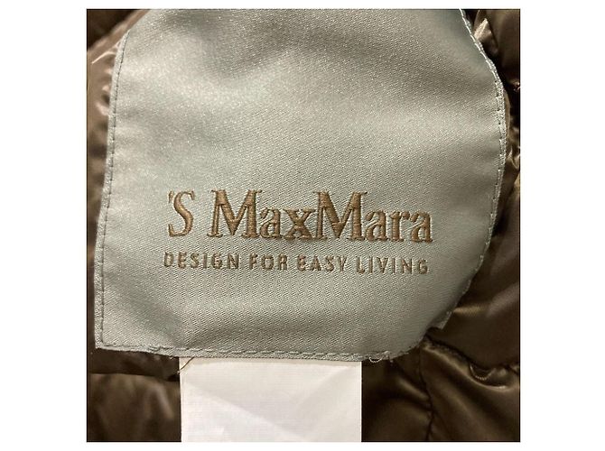 Cappotto in piumino S Max Mara Marrone - vista 15