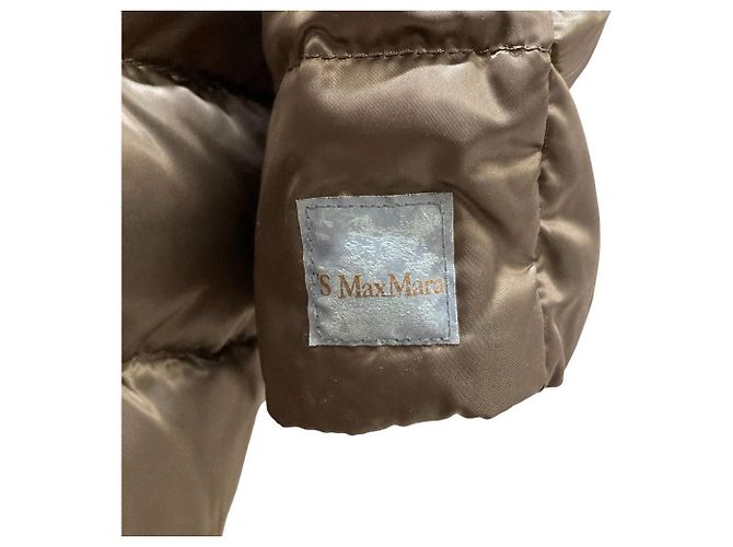 Cappotto in piumino S Max Mara Marrone - vista 6