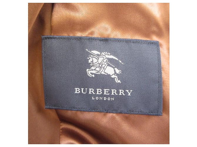 Chaqueta acolchada bordada Burberry London Castaño - vista 8