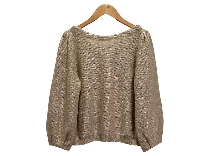 Autre Marque Loulou Willoughby Strickpullover Beige - Ansicht 2