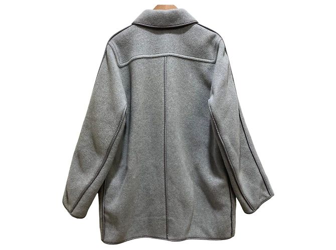 Theory Project WOOL DOUBLE Reversible Coat Brown - view 4