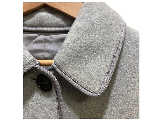 Theory Project WOOL DOUBLE Reversible Coat Brown - view 5