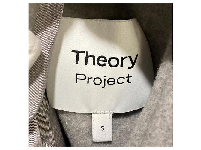Theory Project WOOL DOUBLE Reversible Coat Brown - view 6