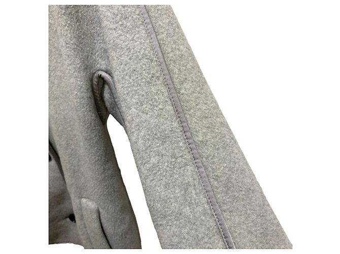 Theory Project WOOL DOUBLE Reversible Coat Brown - view 8