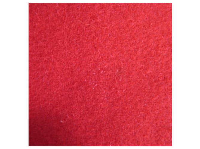 Autre Marque Falda larga de lana Melton BLAMINK Roja - vista 9