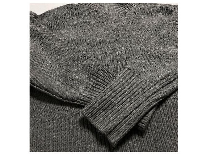 Autre Marque ADAM ET ROPE Strickpullover mit Rollkragen und Rückenschlitz Braun - Ansicht 8