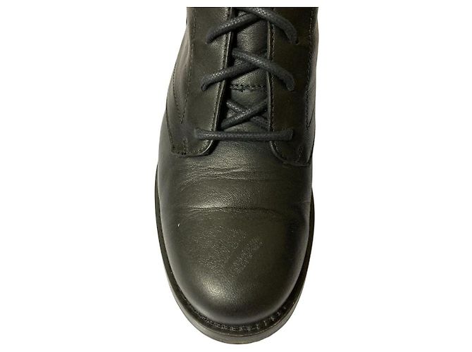 Autre Marque Fabio Rusconi Schnürstiefel mit seitlichem Reißverschluss Schwarz - Ansicht 11