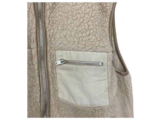 Autre Marque Chaleco de forro polar Beige - vista 3