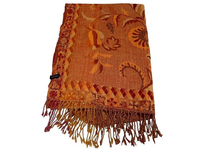 Autre Marque Pallas Palace Blumenschal Orange - Ansicht 2