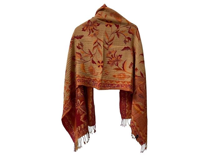 Autre Marque Pallas Palace Blumenschal Orange - Ansicht 4