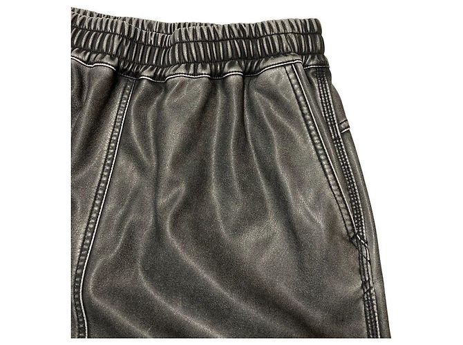 Autre Marque Falda de cuero ecológico DIESEL O-DYSSEY-P1 Castaño - vista 3
