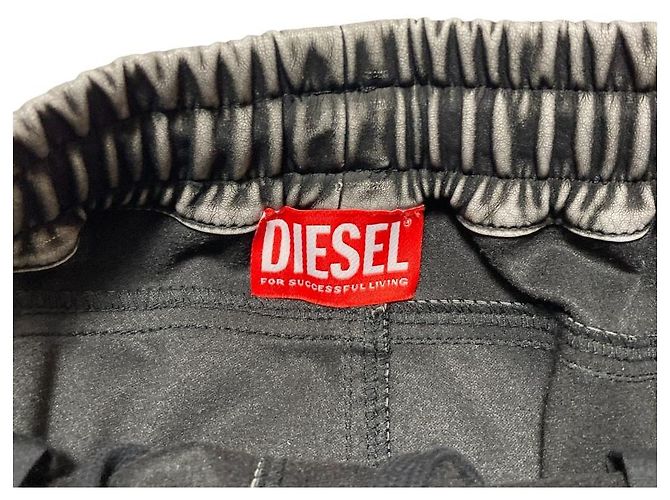 Autre Marque Falda de cuero ecológico DIESEL O-DYSSEY-P1 Castaño - vista 4