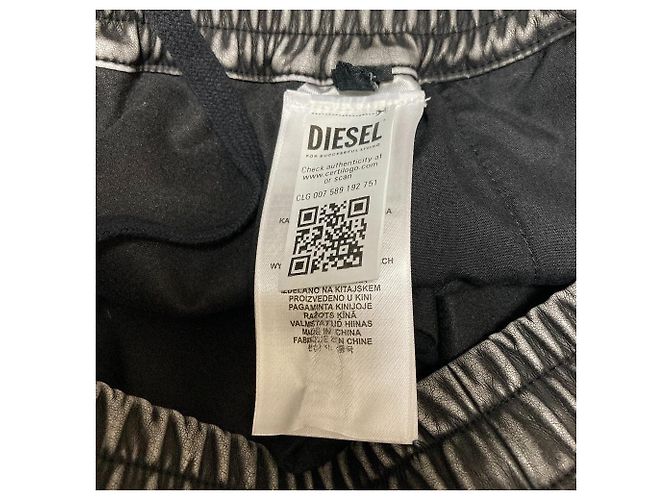 Autre Marque Falda de cuero ecológico DIESEL O-DYSSEY-P1 Castaño - vista 6