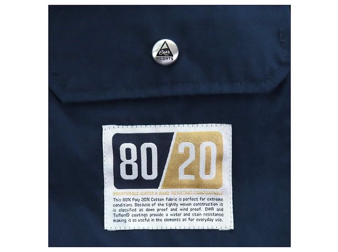 Autre Marque Cape Heights DALMANY Daunenmantel aus Polyester Blau Marineblau - Ansicht 10