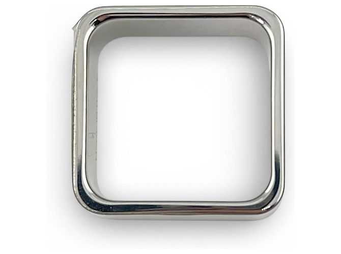 Ring Anel para lenço Hermès Bolduc Prata - vista 5