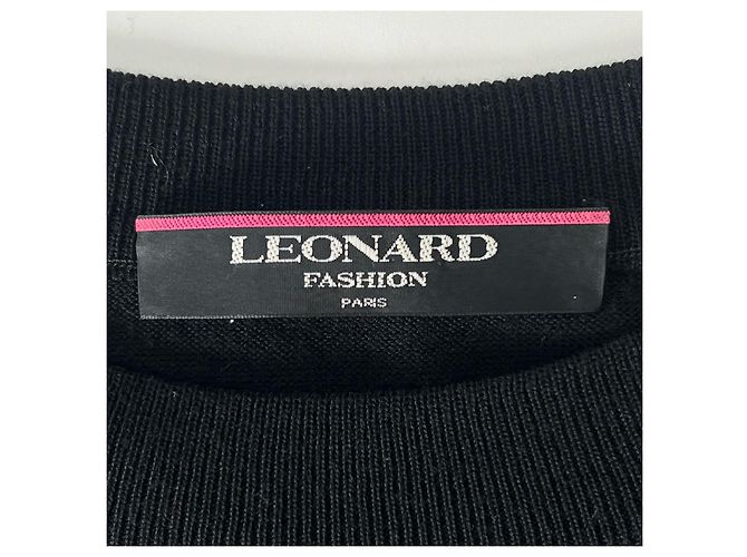 LEONARD FASHION Wollseiden-Pullover Mehrfarben - Ansicht 5