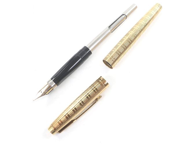 Autre Marque PARKER Sonnet 14K Füllfederhalter Golden - Ansicht 2