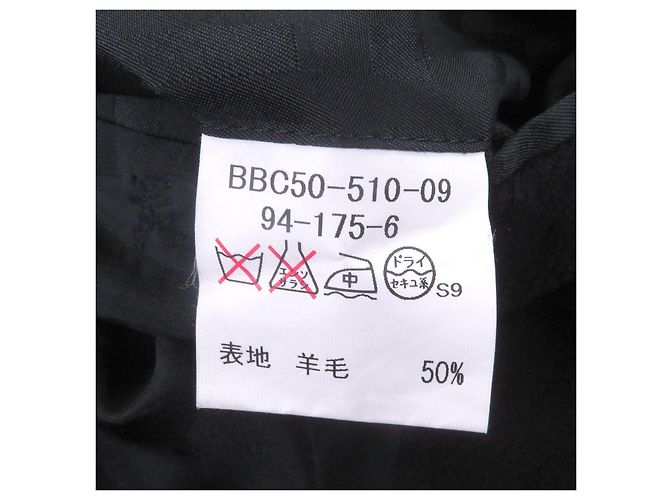 Cappotto Burberry London in lana, angora e visone Nero - vista 7