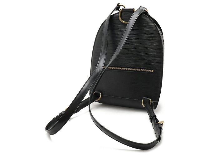 Mochila 2way Louis Vuitton Mabillon Epi Preto - vista 2