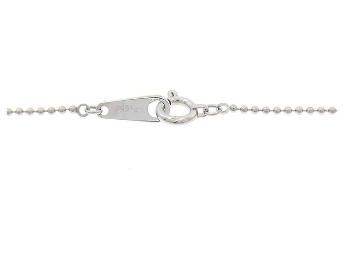 Autre Marque Collar de diamantes PT900 PT850 Plata - vista 5