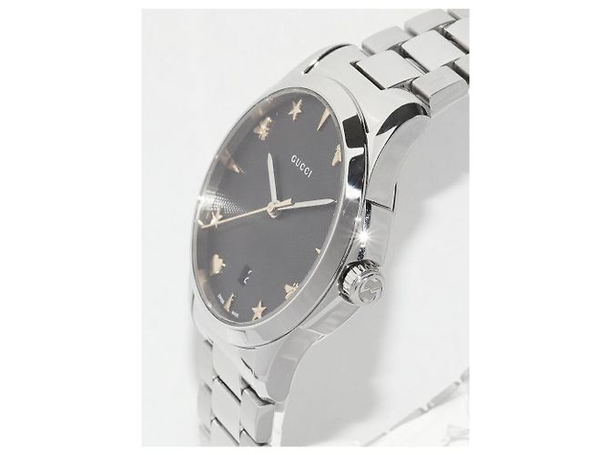 Reloj Gucci G-Timeless de acero inoxidable Negro - vista 3