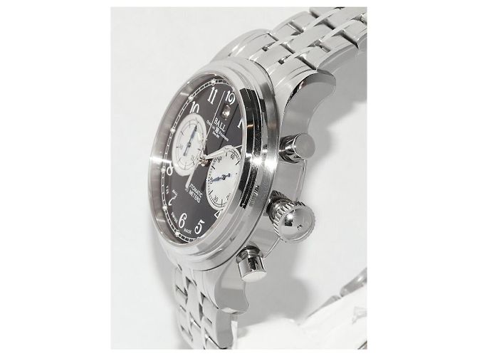 Autre Marque Reloj BALL WATCH Trainmaster Cannonball de acero inoxidable Negro - vista 4