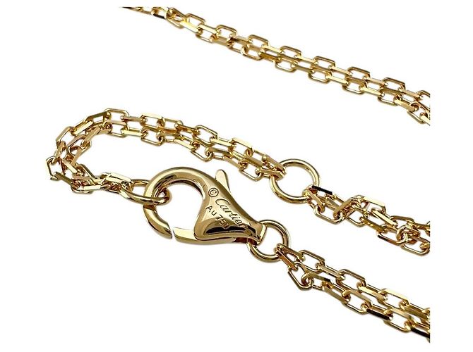 Collana Cartier Love Circle Au750 Diamanti D'oro - vista 8