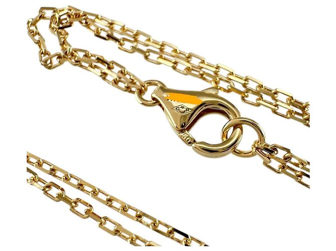 Collana Cartier Love Circle Au750 Diamanti D'oro - vista 9