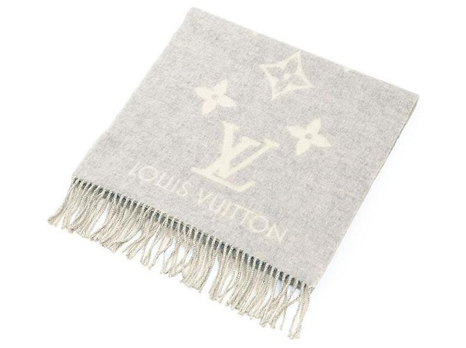 Louis Vuitton Echarpe Reykjavik Cashmere Scarf Crudo - vista 3