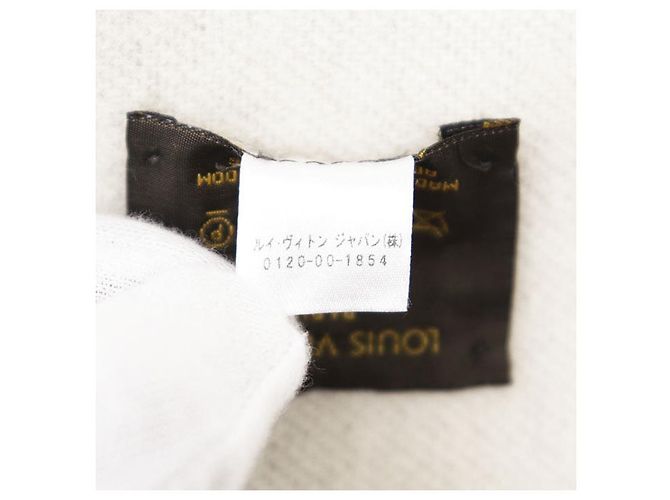 Louis Vuitton Echarpe Reykjavik Cashmere Scarf Crudo - vista 8