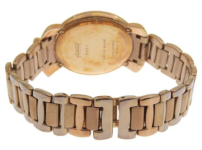 Autre Marque Gaga Milano MANUALE35 vergoldete Uhr Rot - Ansicht 5