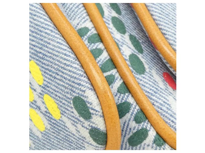 Borsa a tracolla Louis Vuitton LV Burst Damier Denim Multicolore - vista 6