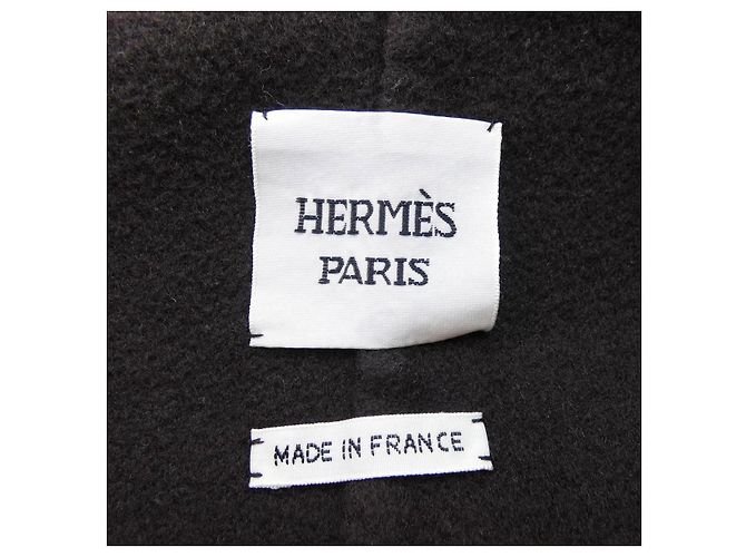 Hermès Abrigo Hermes 100% Cachemira 34 Castaño - vista 4