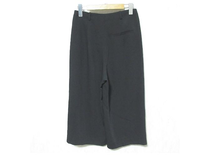 Autre Marque Deuxieme Classe Pantaloni Wide Crop Nero - vista 2