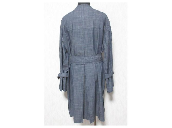 Autre Marque Cappotto in cotone Jiyuku Blu Navy - vista 2