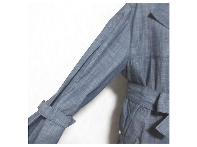 Autre Marque Cappotto in cotone Jiyuku Blu Navy - vista 4