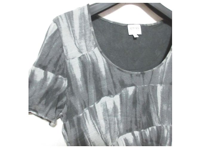 Camiseta de algodón estampada Armani Collezioni Castaño - vista 3