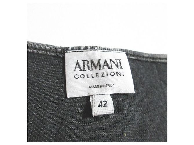 Camiseta de algodón estampada Armani Collezioni Castaño - vista 4