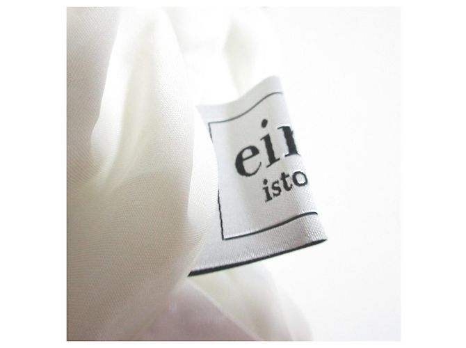 Autre Marque eimy istoire Dot Gather Bluse Weiß - Ansicht 6