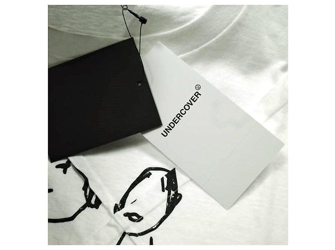Camiseta de algodón UNDERCOVER con estampado Random Darts Blanco - vista 3