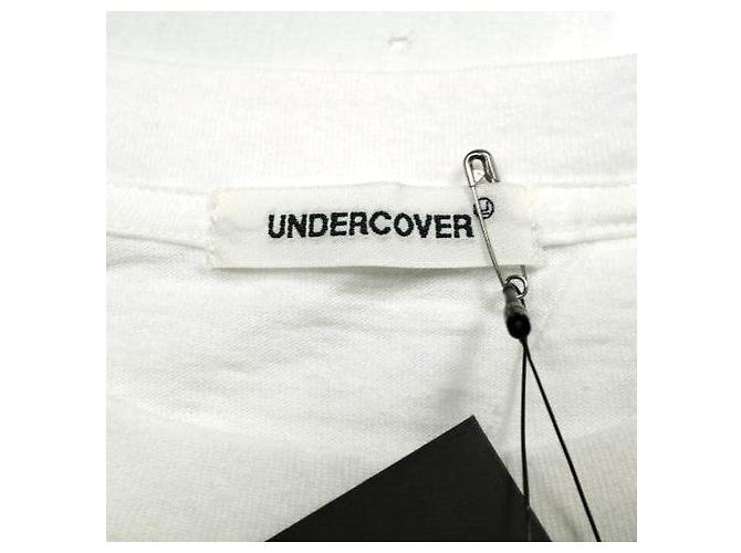 Camiseta de algodón UNDERCOVER con estampado Random Darts Blanco - vista 4
