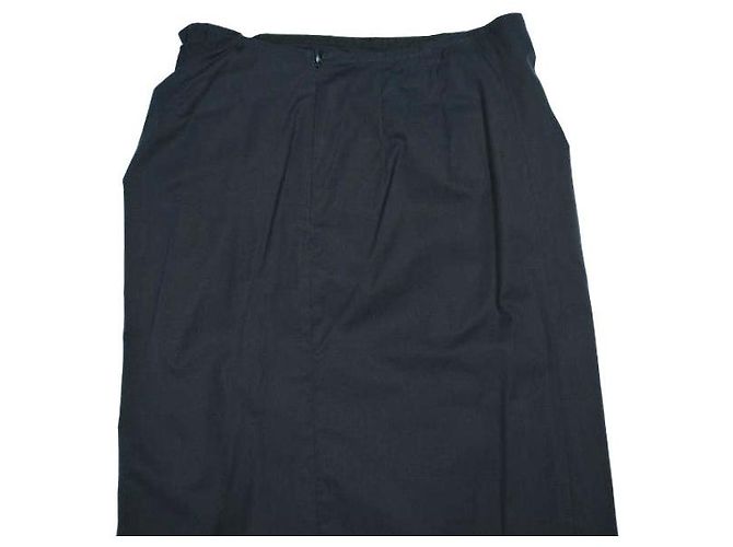 Falda de algodón Dries Van Noten SIAMO 8329 Azul - vista 8