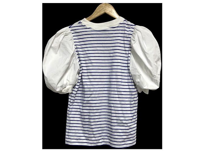 Autre Marque Camiseta St.cecilia BOMBORI Blanco Azul - vista 2