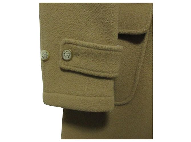 Abrigo de lana Mackintosh beige camel Camello - vista 6
