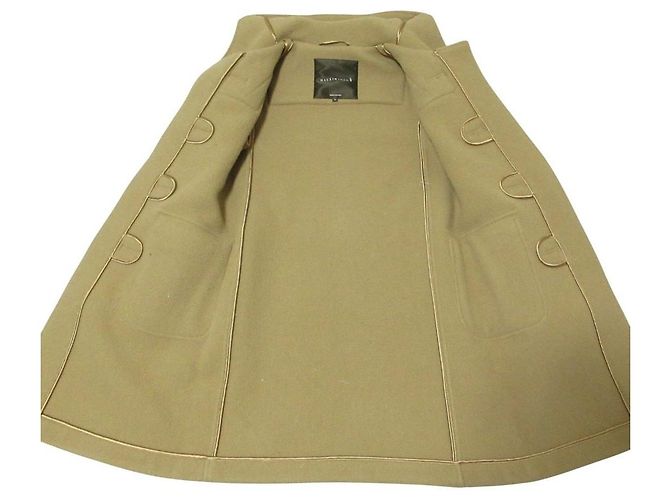 Abrigo de lana Mackintosh beige camel Camello - vista 7