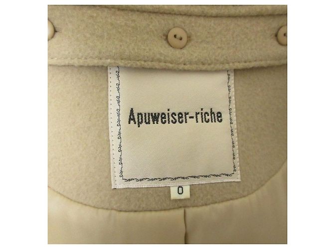 Autre Marque Apuweiser-riche 5WAY Mantel Braun Kamel - Ansicht 3