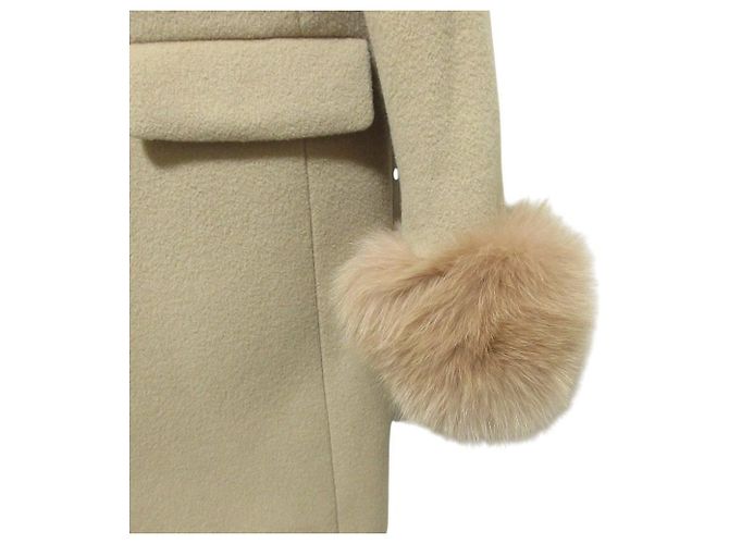 Autre Marque Apuweiser-riche 5WAY Mantel Braun Kamel - Ansicht 5