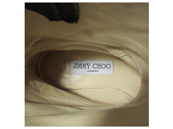 Botas Engineer de cuero Biker Jimmy Choo Negro - vista 4