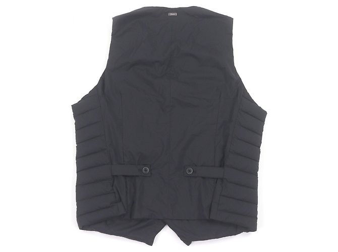 Autre Marque Herno Nylon Steppweste Blau Marineblau - Ansicht 4